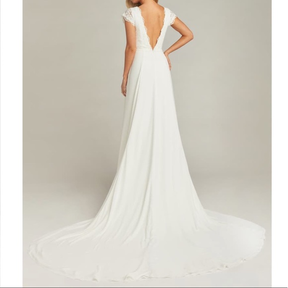 Show me your mumu Chantel Lace Wedding Dress - Picture 3 of 4